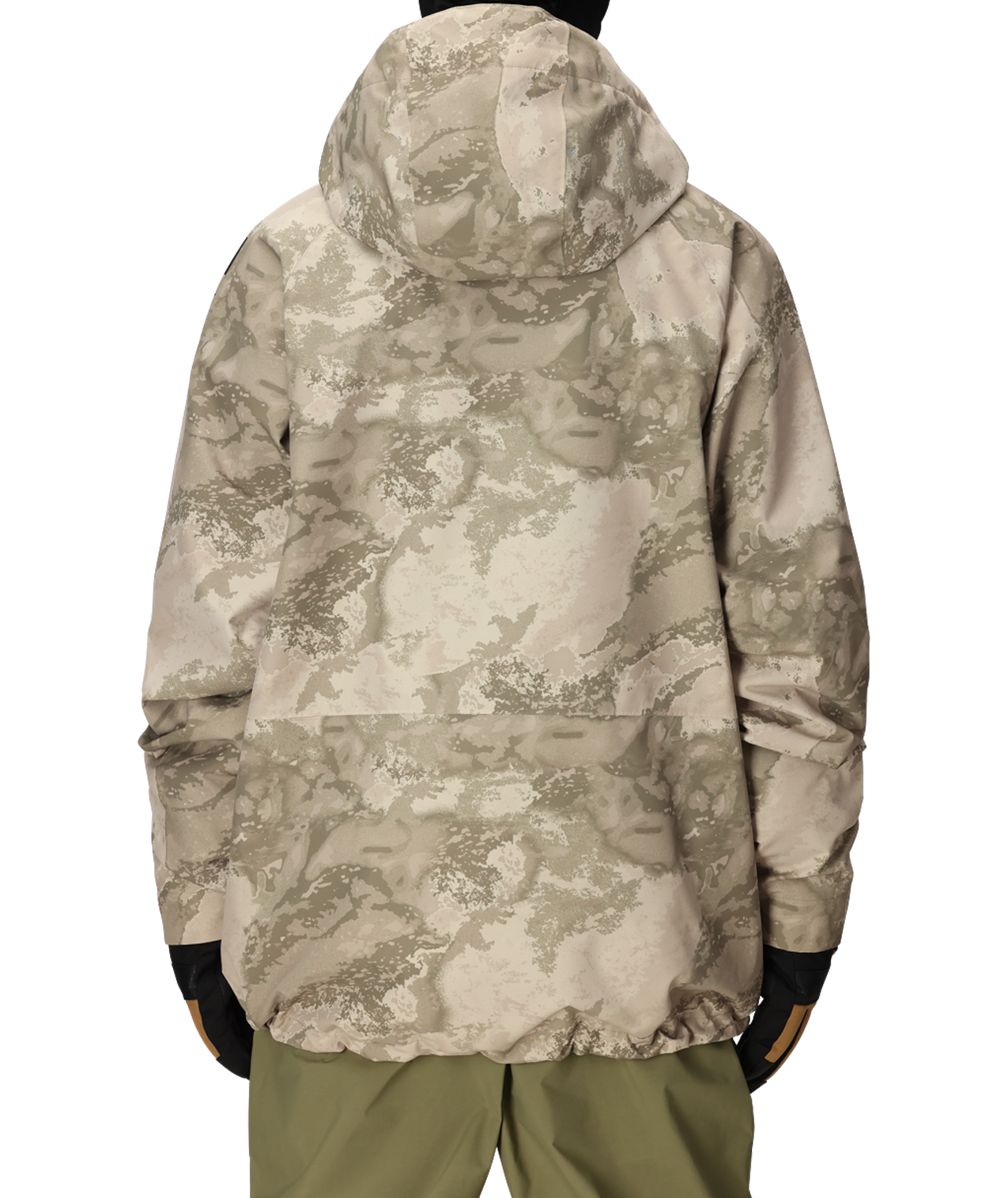 MENS GORE-TEX CORE SHELL JACKET - LIMESTONE HEMISPHERE PRINT