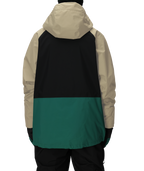 MENS GORE-TEX CORE SHELL JACKET - SAGE COLORBLOCK