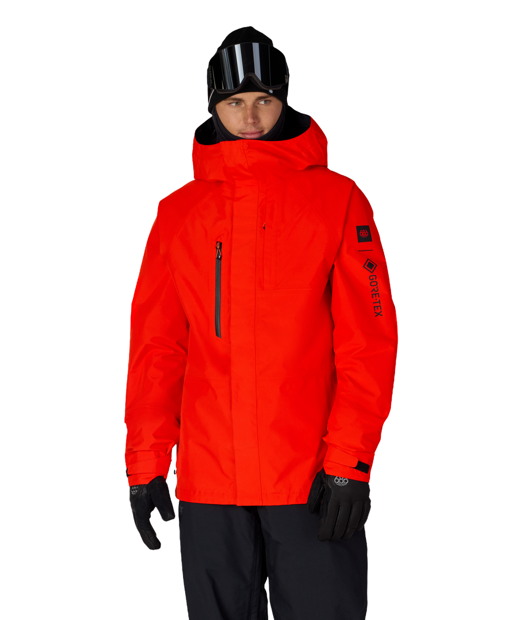 MENS GORE-TEX CORE SHELL JACKET - SOLAR