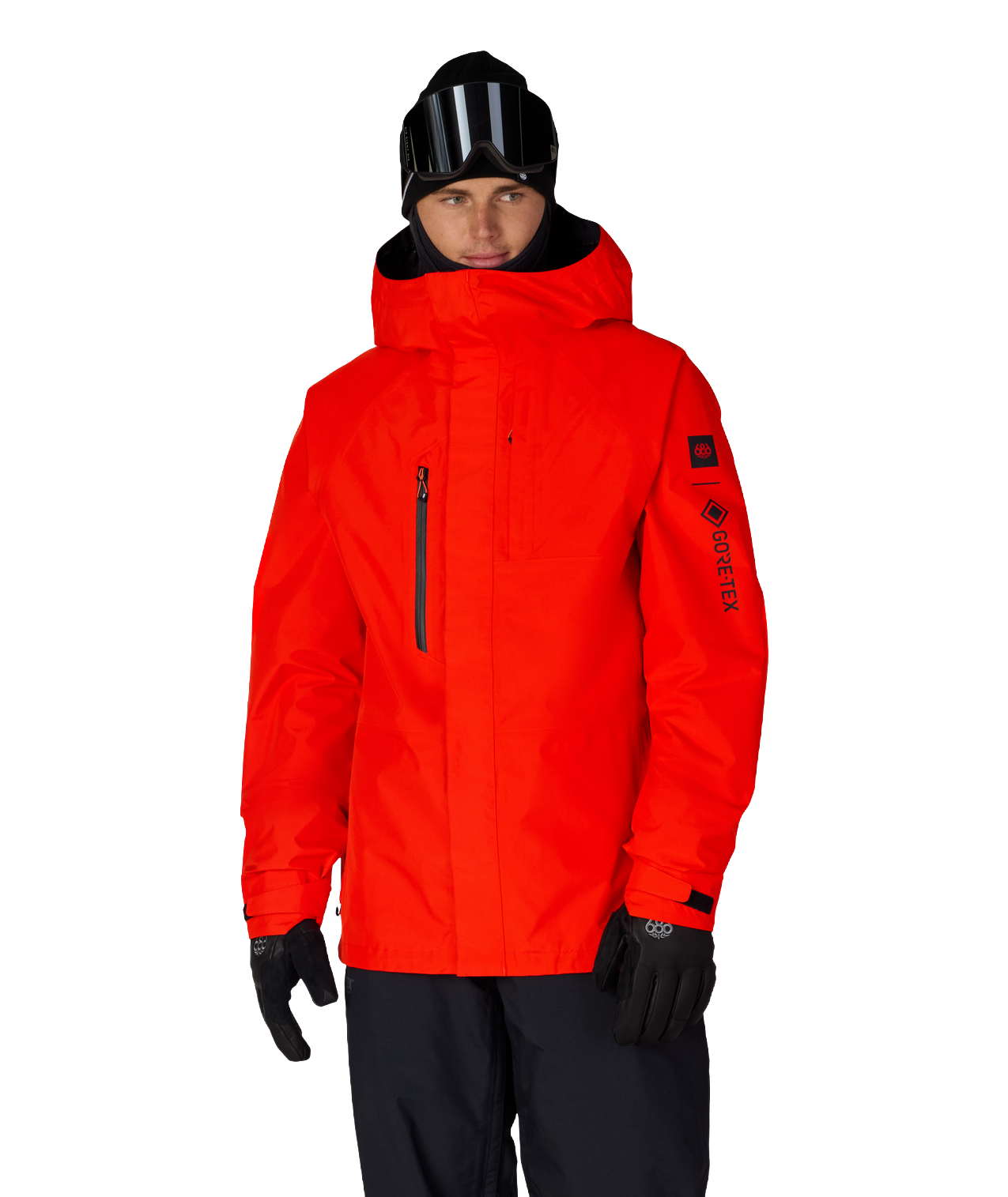 MENS GORE-TEX CORE SHELL JACKET - SOLAR
