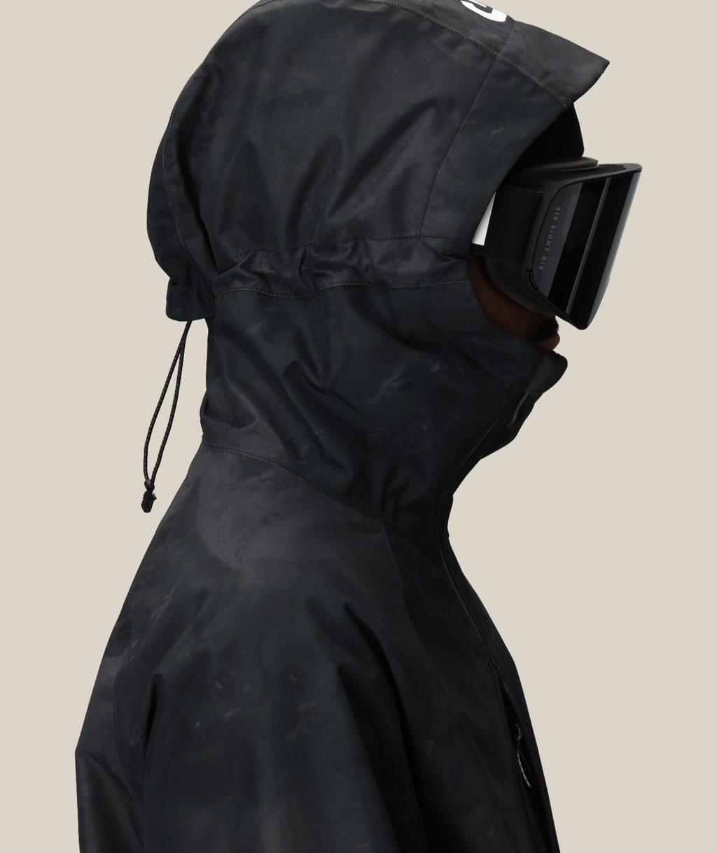 MENS GORE-TEX FRAGMENT SHELL ANORAK - BLACK HEMISPHERE