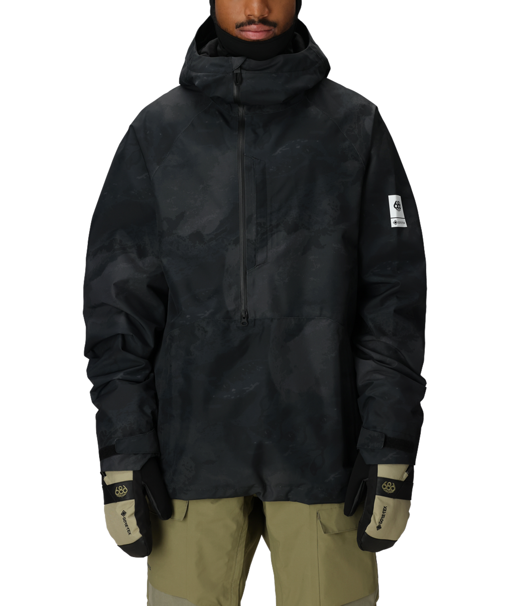 MENS GORE-TEX FRAGMENT SHELL ANORAK - BLACK HEMISPHERE