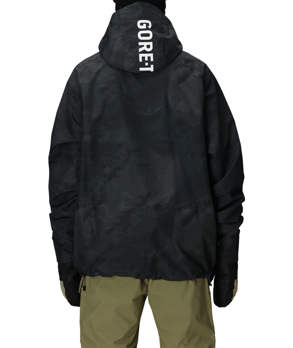 MENS GORE-TEX FRAGMENT SHELL ANORAK - BLACK HEMISPHERE