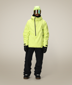 MENS GORE-TEX FRAGMENT SHELL ANORAK - DUSTY LIME