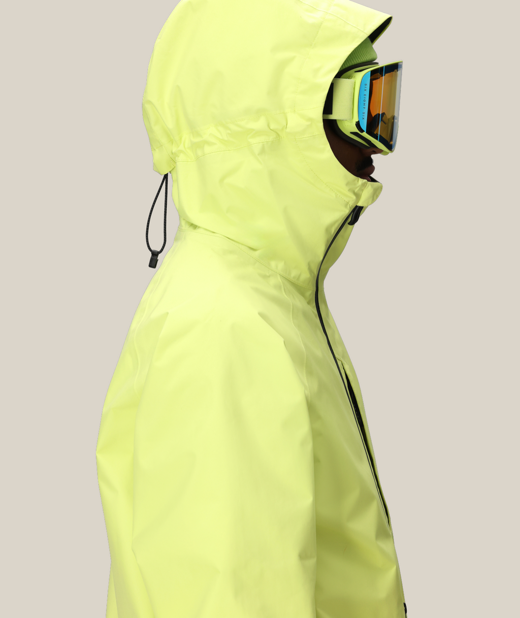 MENS GORE-TEX FRAGMENT SHELL ANORAK - DUSTY LIME