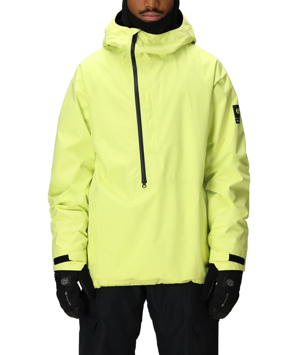 MENS GORE-TEX FRAGMENT SHELL ANORAK - DUSTY LIME