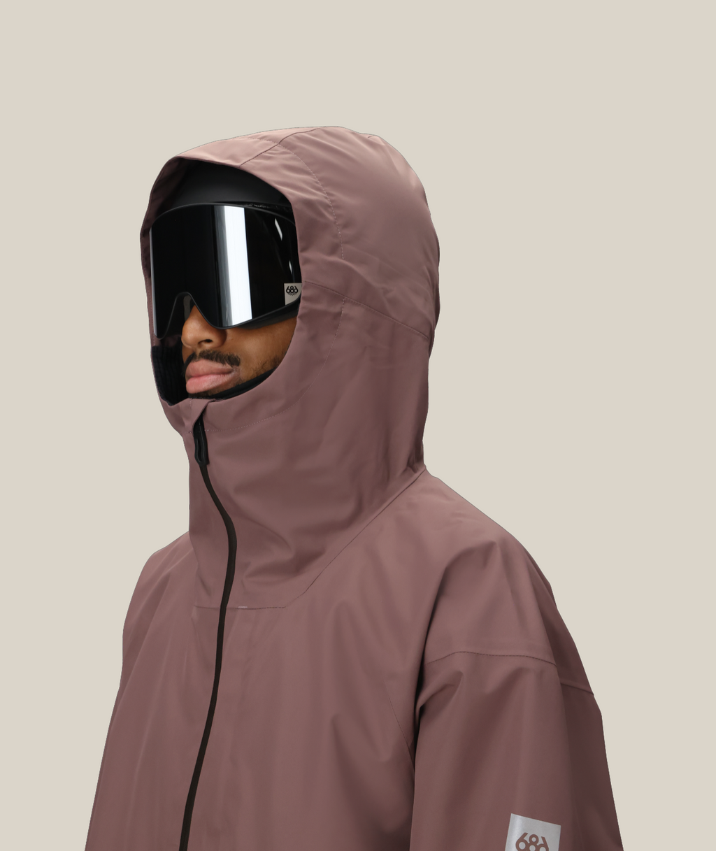 MENS GATEWAY SHELL JACKET - PEPPERCORN