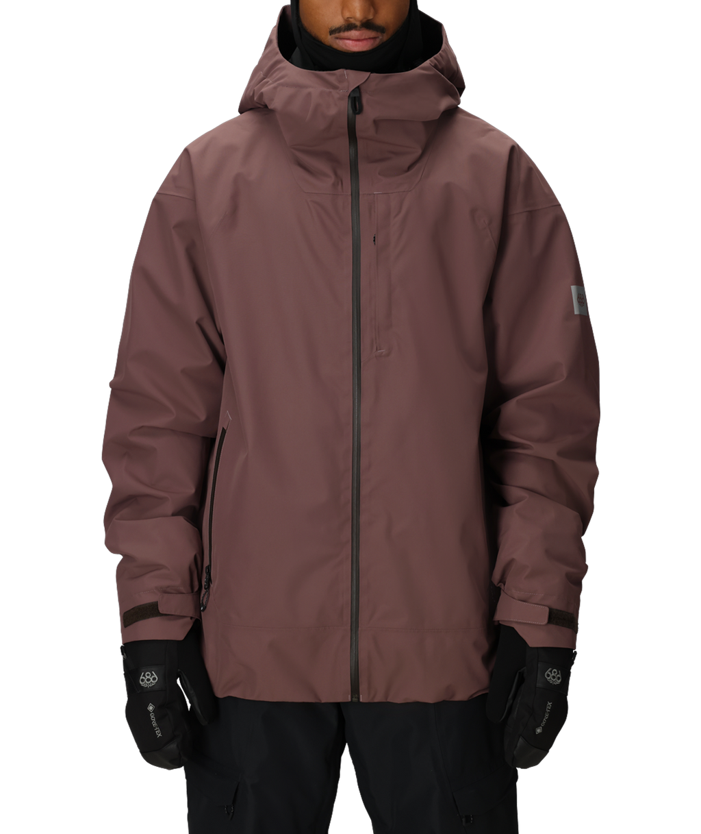 MENS GATEWAY SHELL JACKET - PEPPERCORN