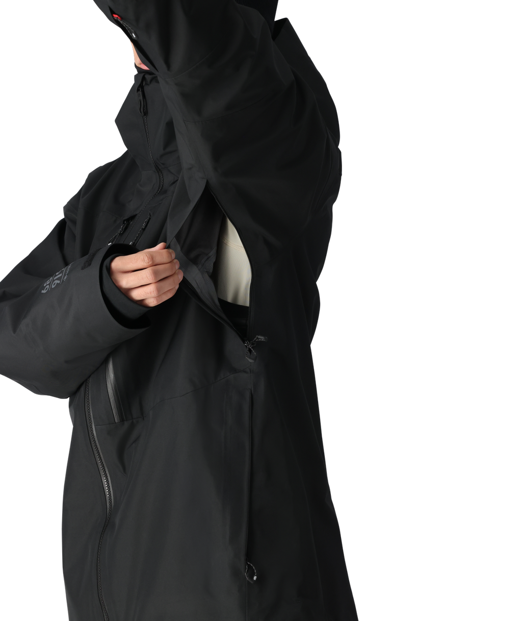 MENS GORE-TEX 3L ATV THERMAGRAPH® JACKET - BLACK