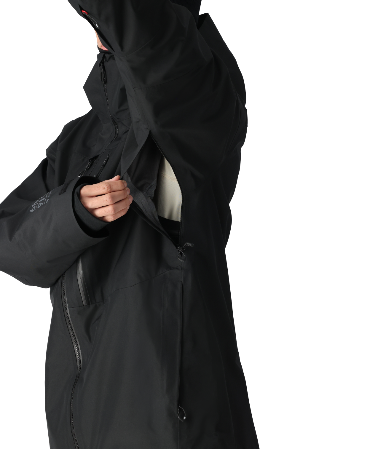MENS GORE-TEX 3L ATV THERMAGRAPH® JACKET - BLACK