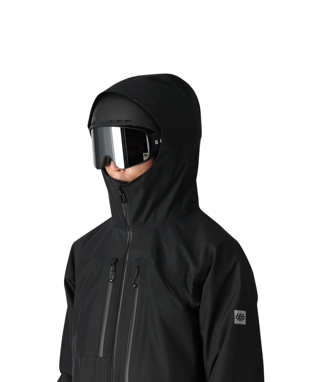 MENS GORE-TEX 3L ATV THERMAGRAPH® JACKET - BLACK