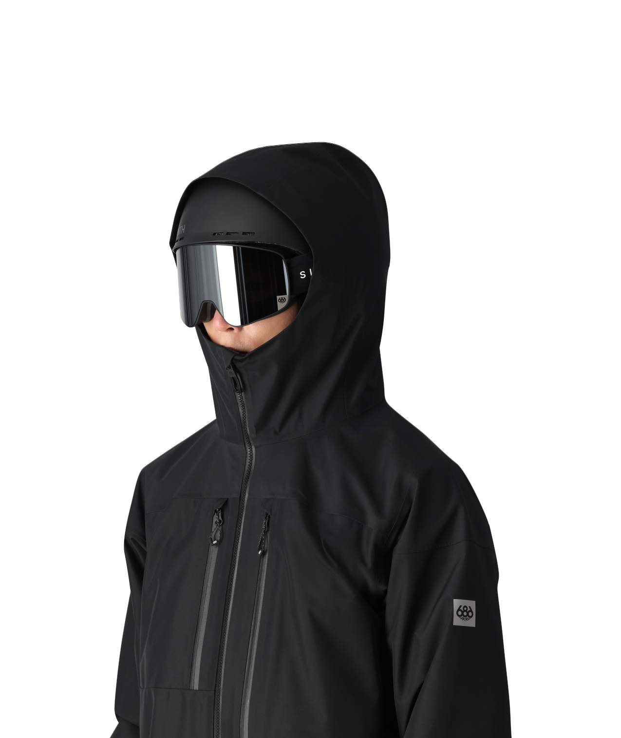 MENS GORE-TEX 3L ATV THERMAGRAPH® JACKET - BLACK