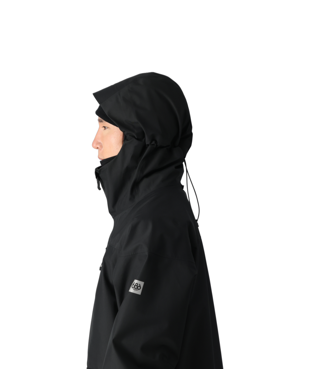 MENS GORE-TEX 3L ATV THERMAGRAPH® JACKET - BLACK