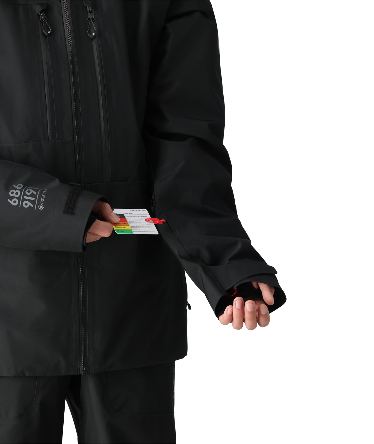 MENS GORE-TEX 3L ATV THERMAGRAPH® JACKET - BLACK