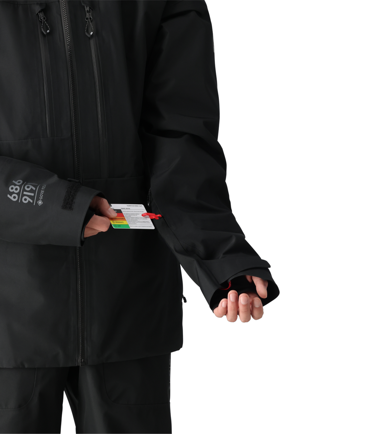 MENS GORE-TEX 3L ATV THERMAGRAPH® JACKET - BLACK