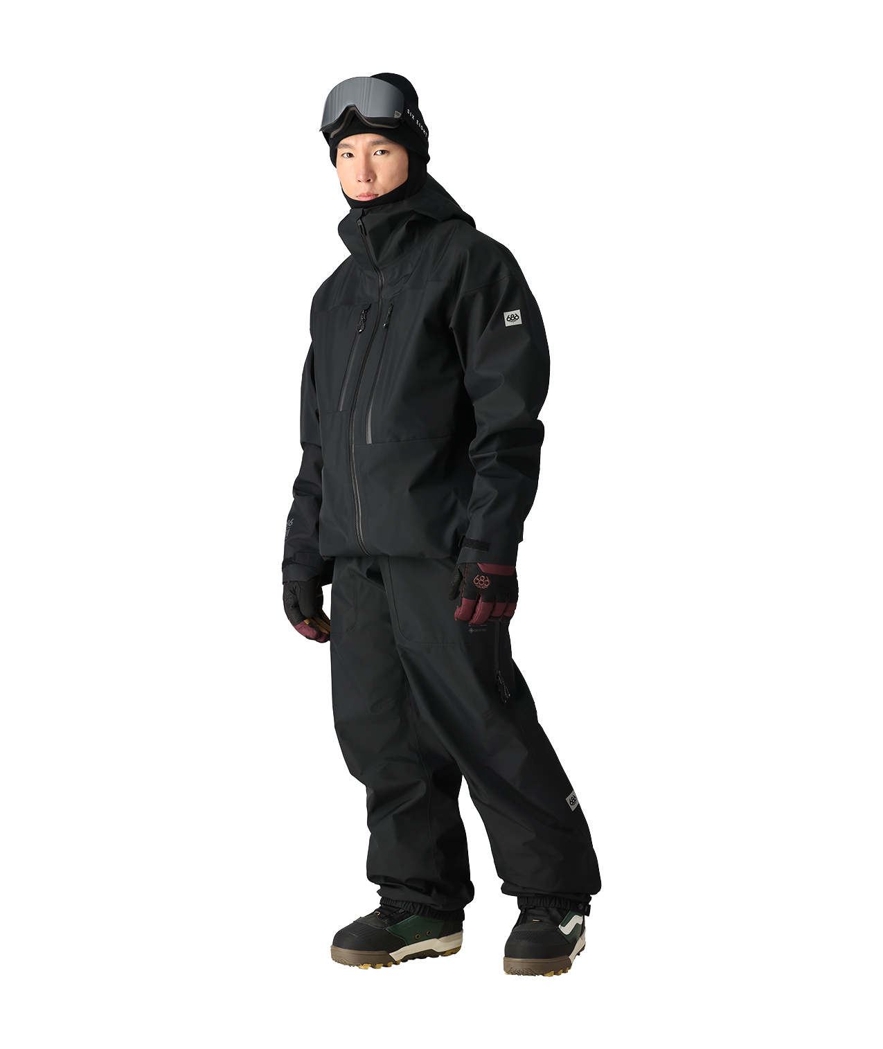 MENS GORE-TEX 3L ATV THERMAGRAPH® JACKET - BLACK