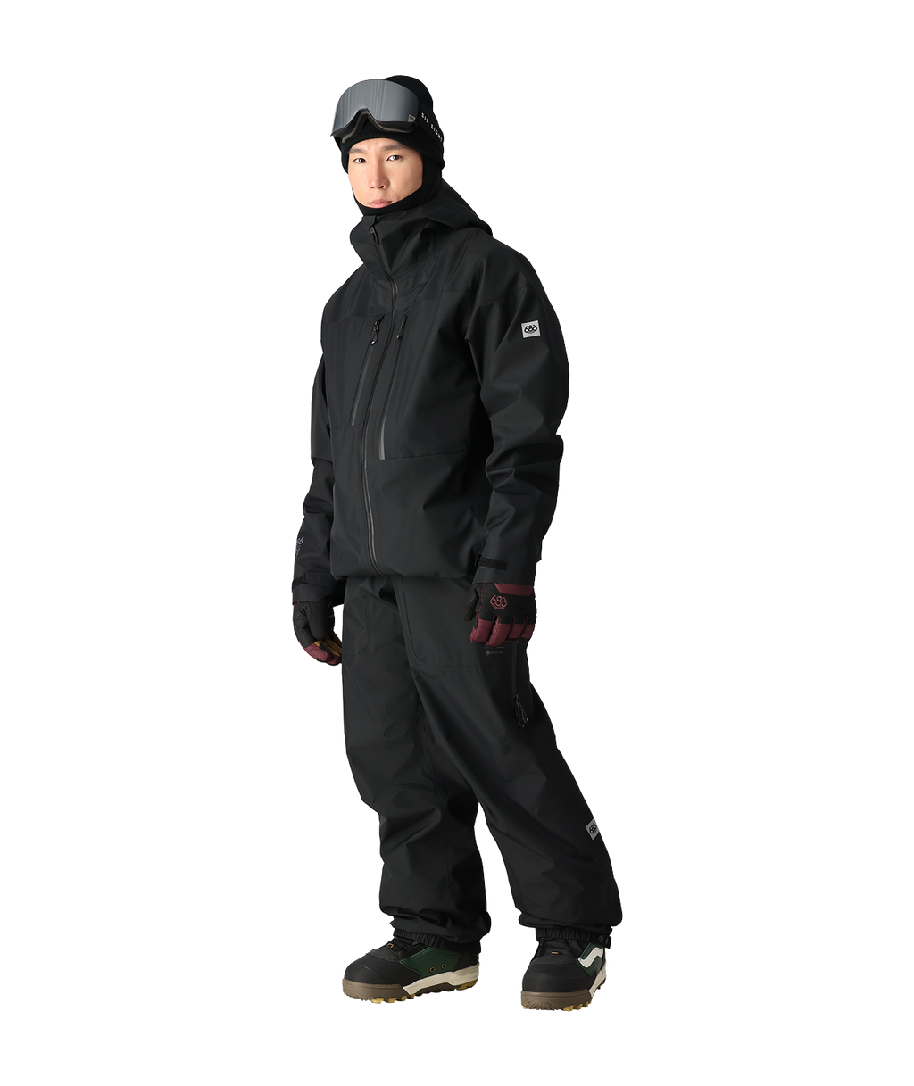 MENS GORE-TEX 3L ATV THERMAGRAPH® JACKET - BLACK