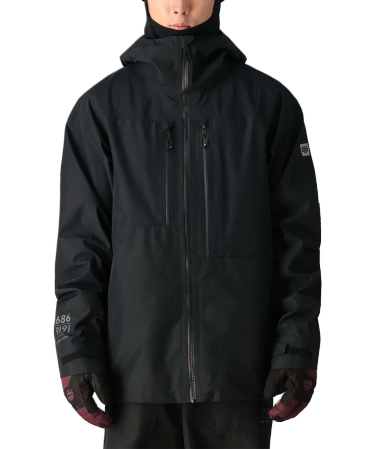 MENS GORE-TEX 3L ATV THERMAGRAPH® JACKET - BLACK