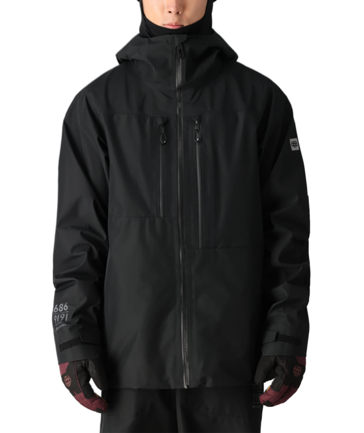 MENS GORE-TEX 3L ATV THERMAGRAPH® JACKET - BLACK