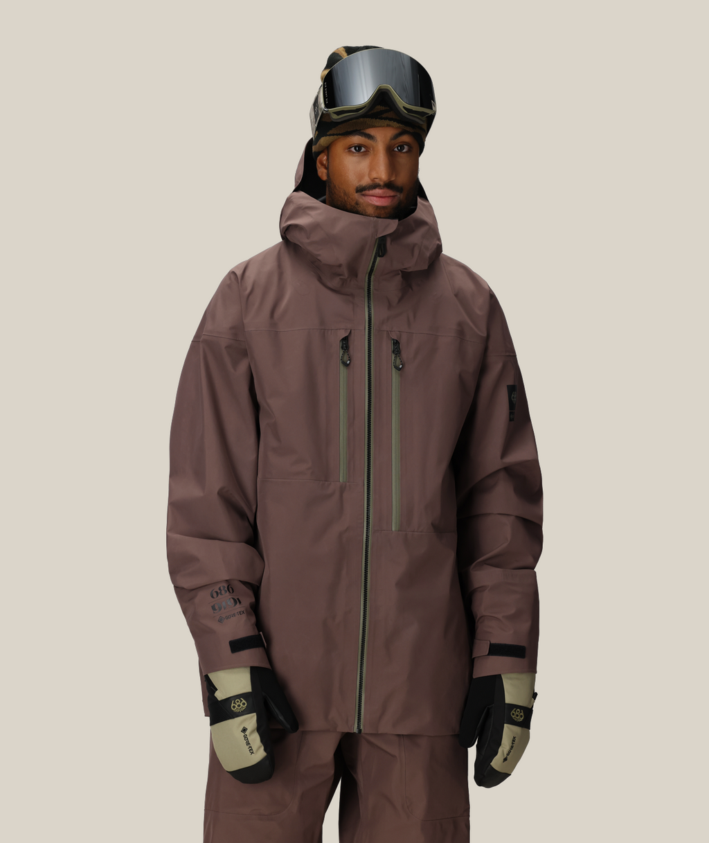 MENS GORE-TEX 3L ATV THERMAGRAPH® JACKET - PEPPERCORN