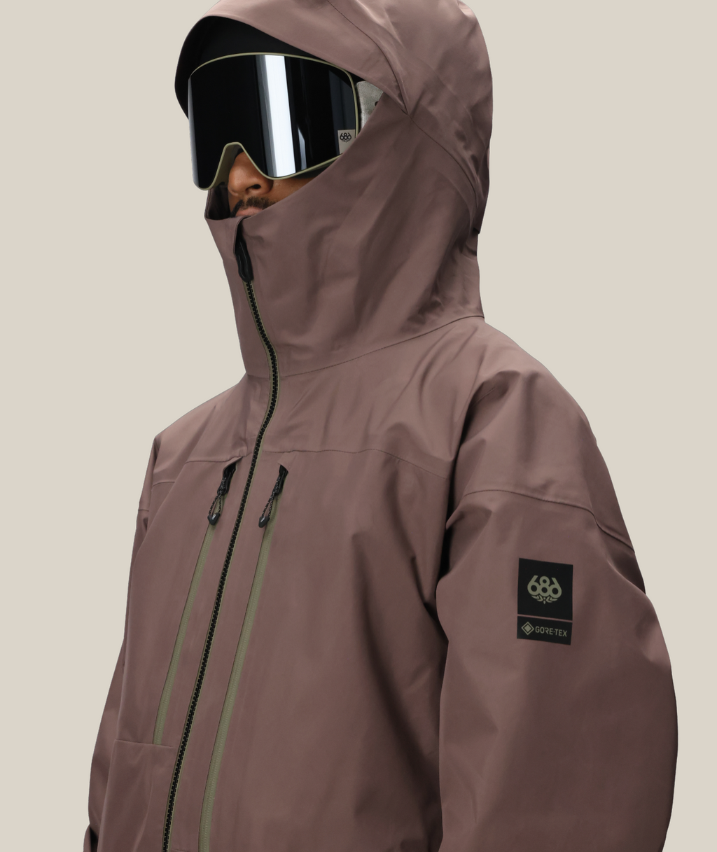 MENS GORE-TEX 3L ATV THERMAGRAPH® JACKET - PEPPERCORN