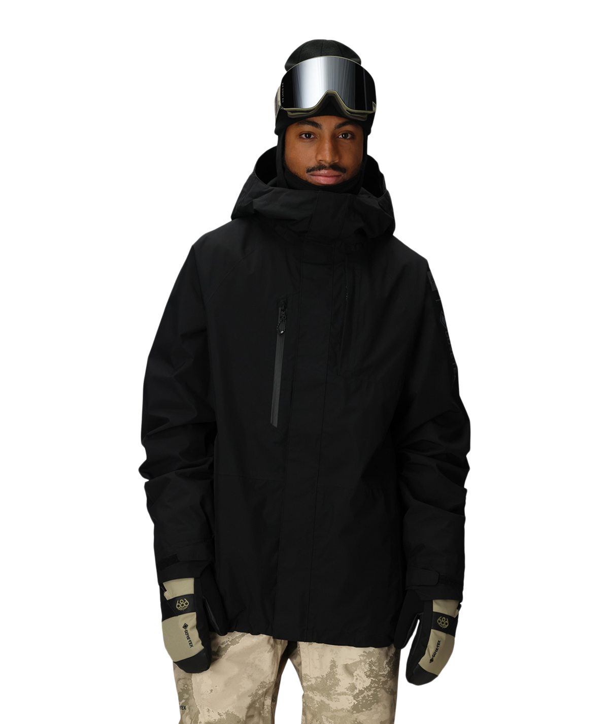 MENS GORE-TEX CORE INSULATED JACKET - BLACK
