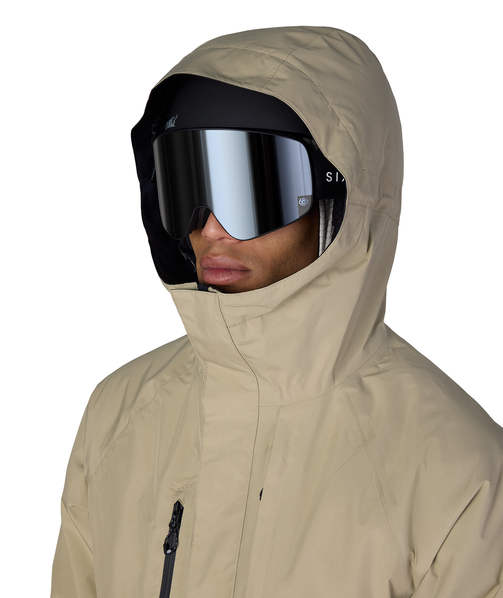 MENS GORE-TEX CORE INSULATED JACKET - KHAKI