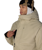 MENS GORE-TEX CORE INSULATED JACKET - KHAKI
