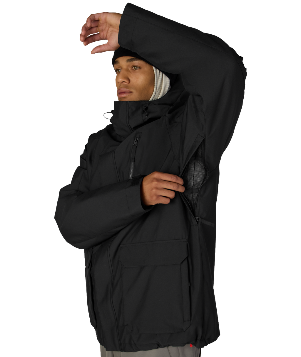 MENS NIGHTLINE™ INSULATED  JACKET - BLACK