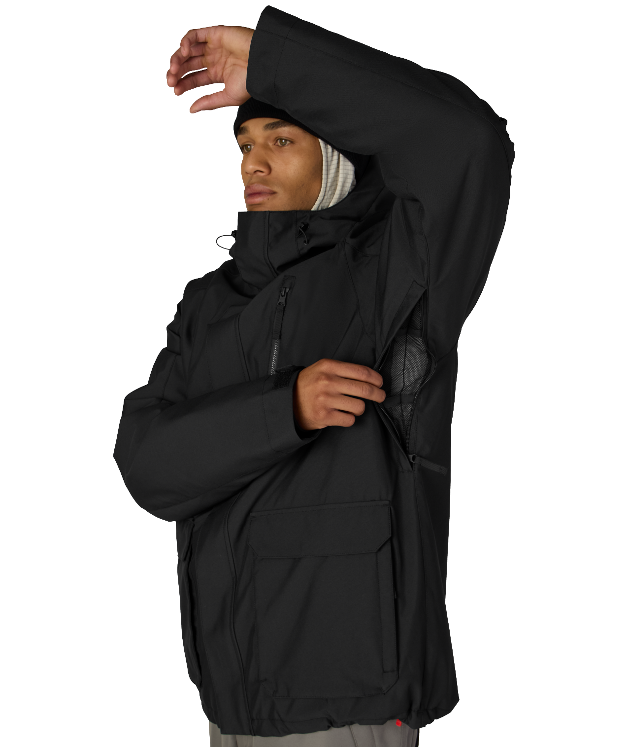 MENS NIGHTLINE™ INSULATED  JACKET - BLACK