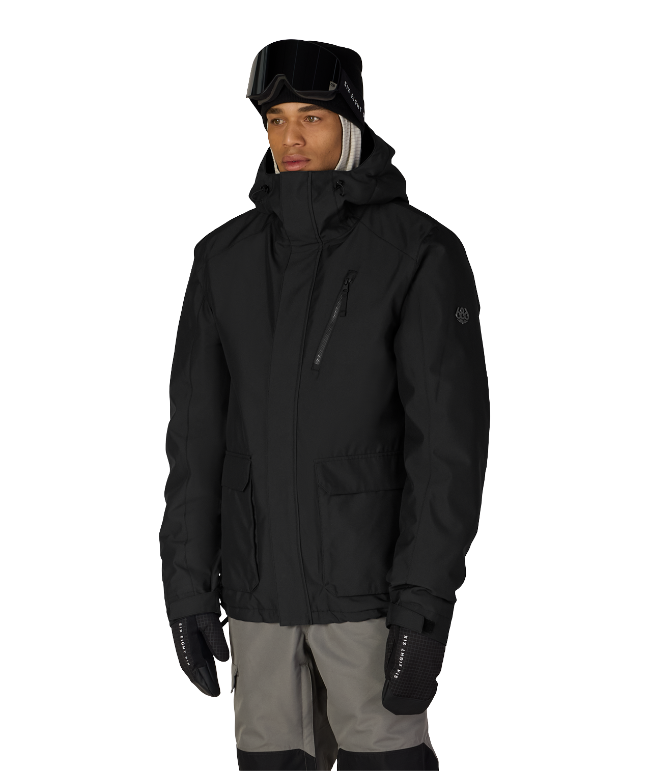 MENS NIGHTLINE™ INSULATED  JACKET - BLACK