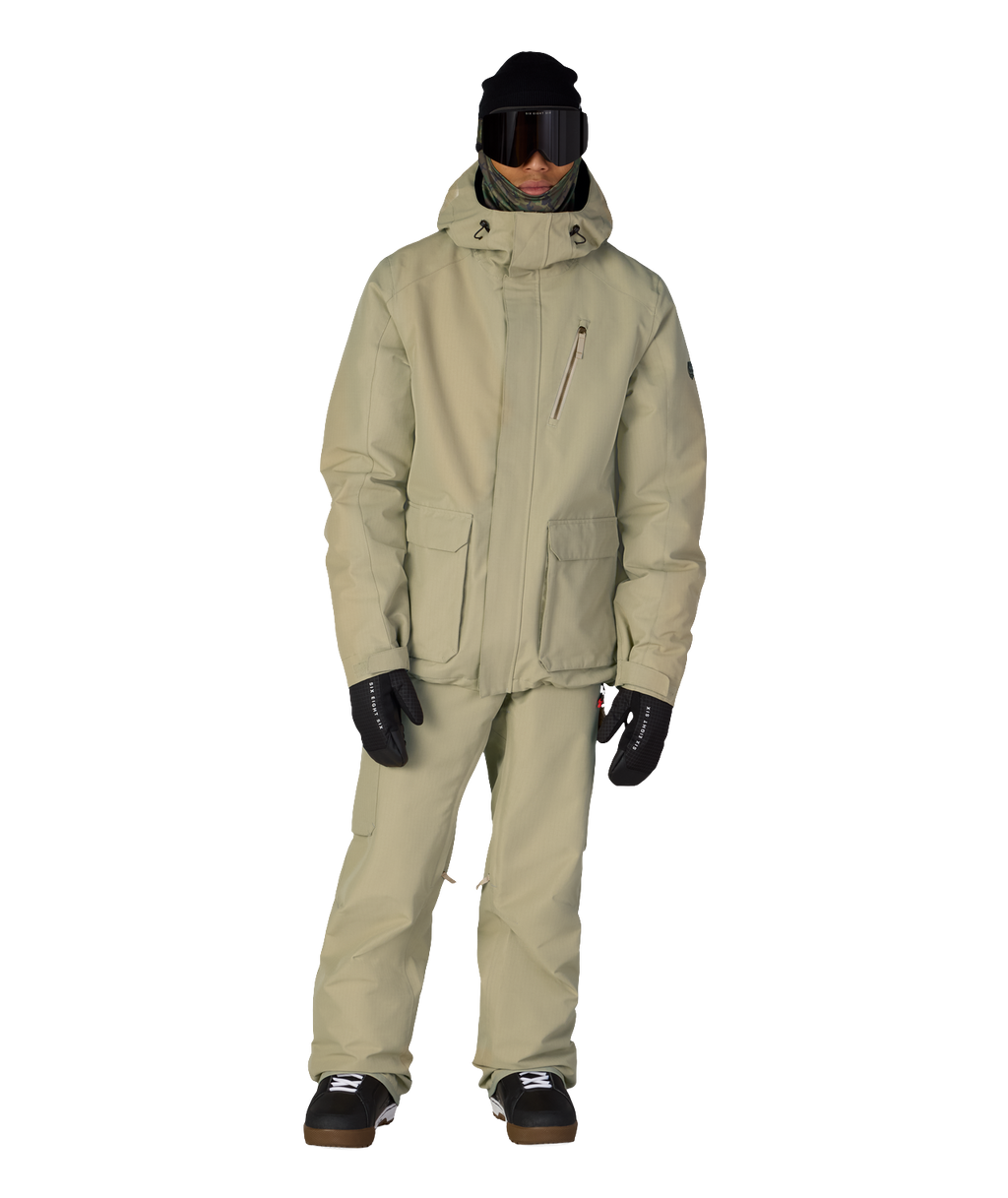 MENS NIGHTLINE™ INSULATED  JACKET - KHAKI RIPSTOP