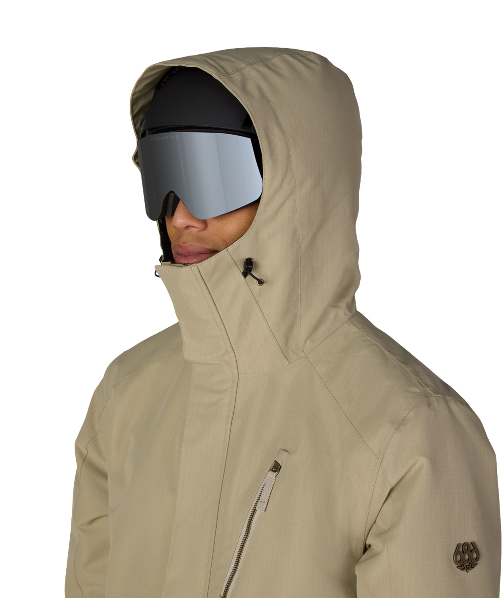 MENS NIGHTLINE™ INSULATED  JACKET - KHAKI RIPSTOP