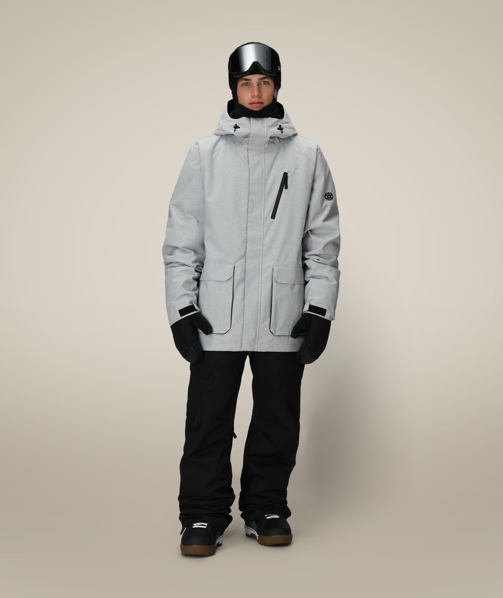 MENS NIGHTLINE™ INSULATED  JACKET - LIMESTONE DOBBY