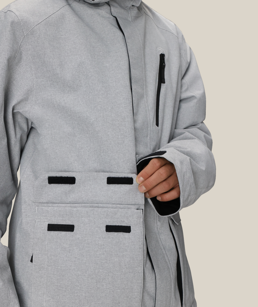 MENS NIGHTLINE™ INSULATED  JACKET - LIMESTONE DOBBY