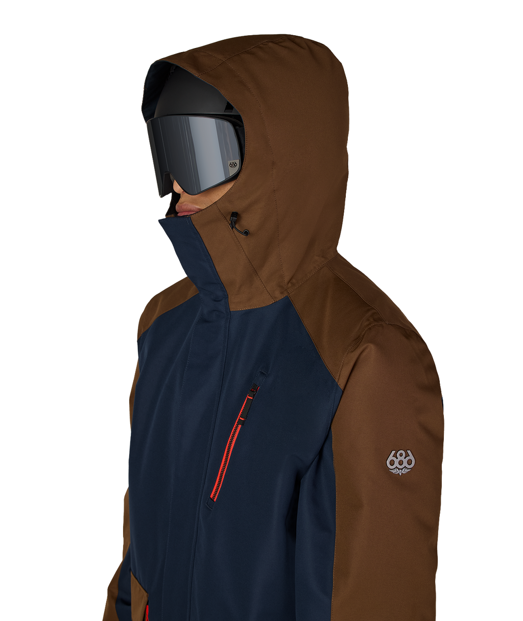 MENS NIGHTLINE™ INSULATED  JACKET - NAVY DK EARTH COLORBLOCK