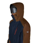 MENS NIGHTLINE™ INSULATED  JACKET - NAVY DK EARTH COLORBLOCK