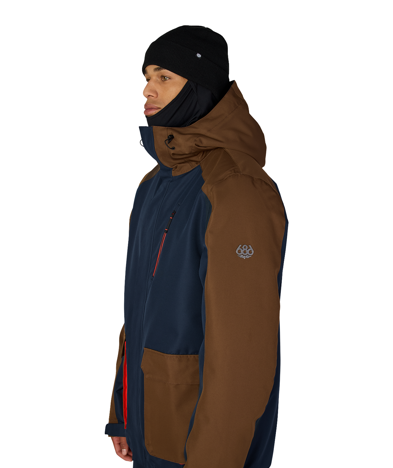 MENS NIGHTLINE™ INSULATED  JACKET - NAVY DK EARTH COLORBLOCK