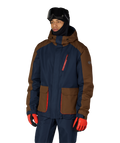 MENS NIGHTLINE™ INSULATED  JACKET - NAVY DK EARTH COLORBLOCK