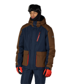 MENS NIGHTLINE™ INSULATED  JACKET - NAVY DK EARTH COLORBLOCK