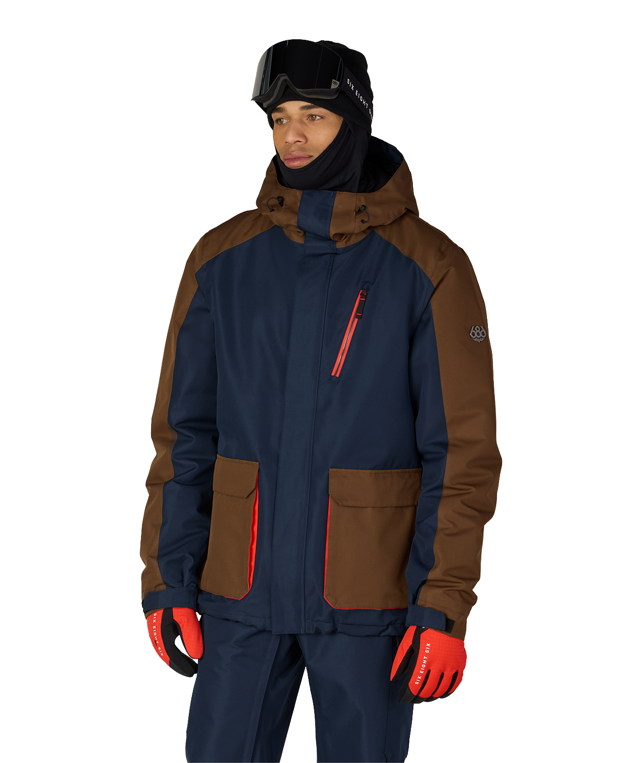 MENS NIGHTLINE™ INSULATED  JACKET - NAVY DK EARTH COLORBLOCK