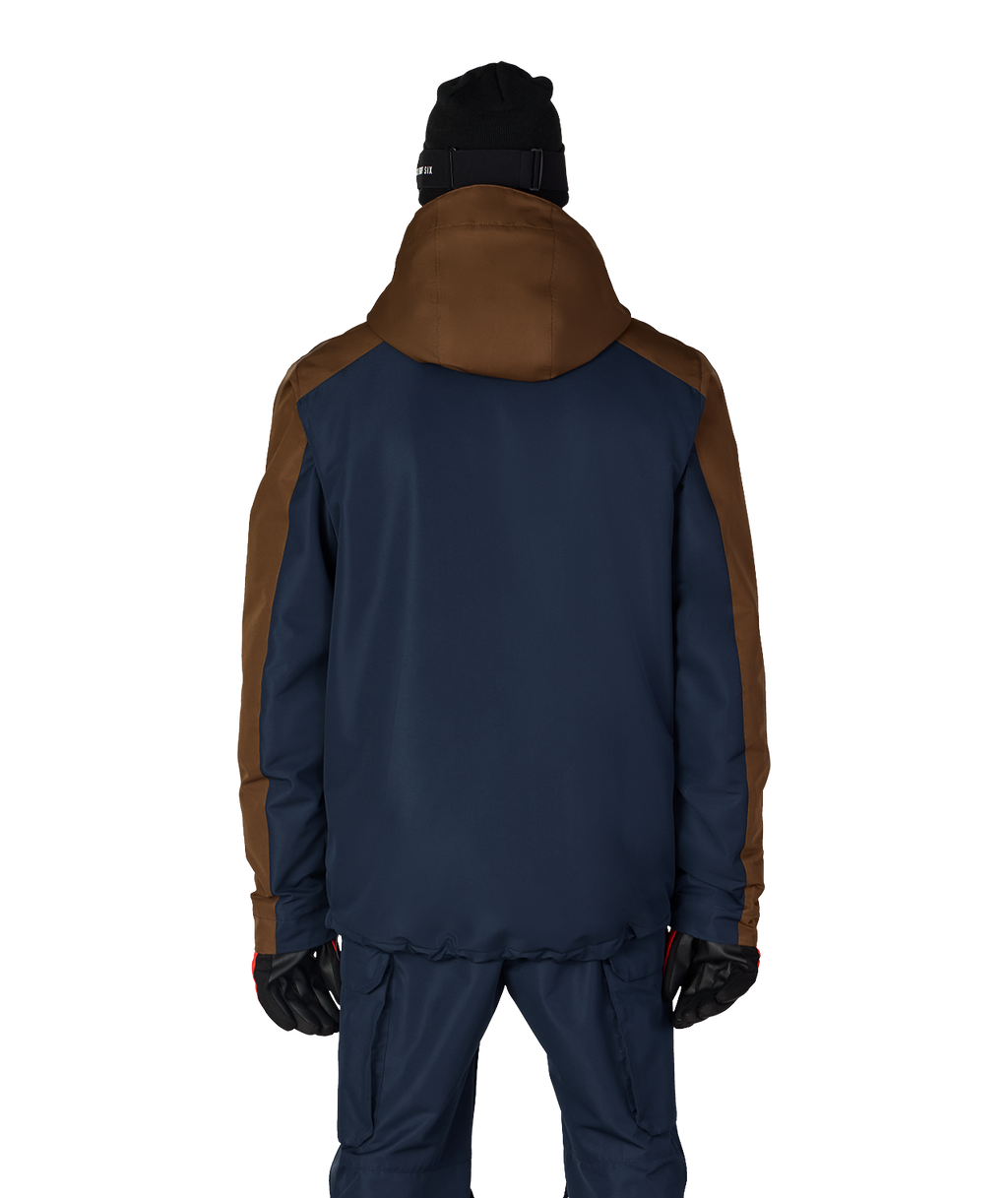 MENS NIGHTLINE™ INSULATED  JACKET - NAVY DK EARTH COLORBLOCK