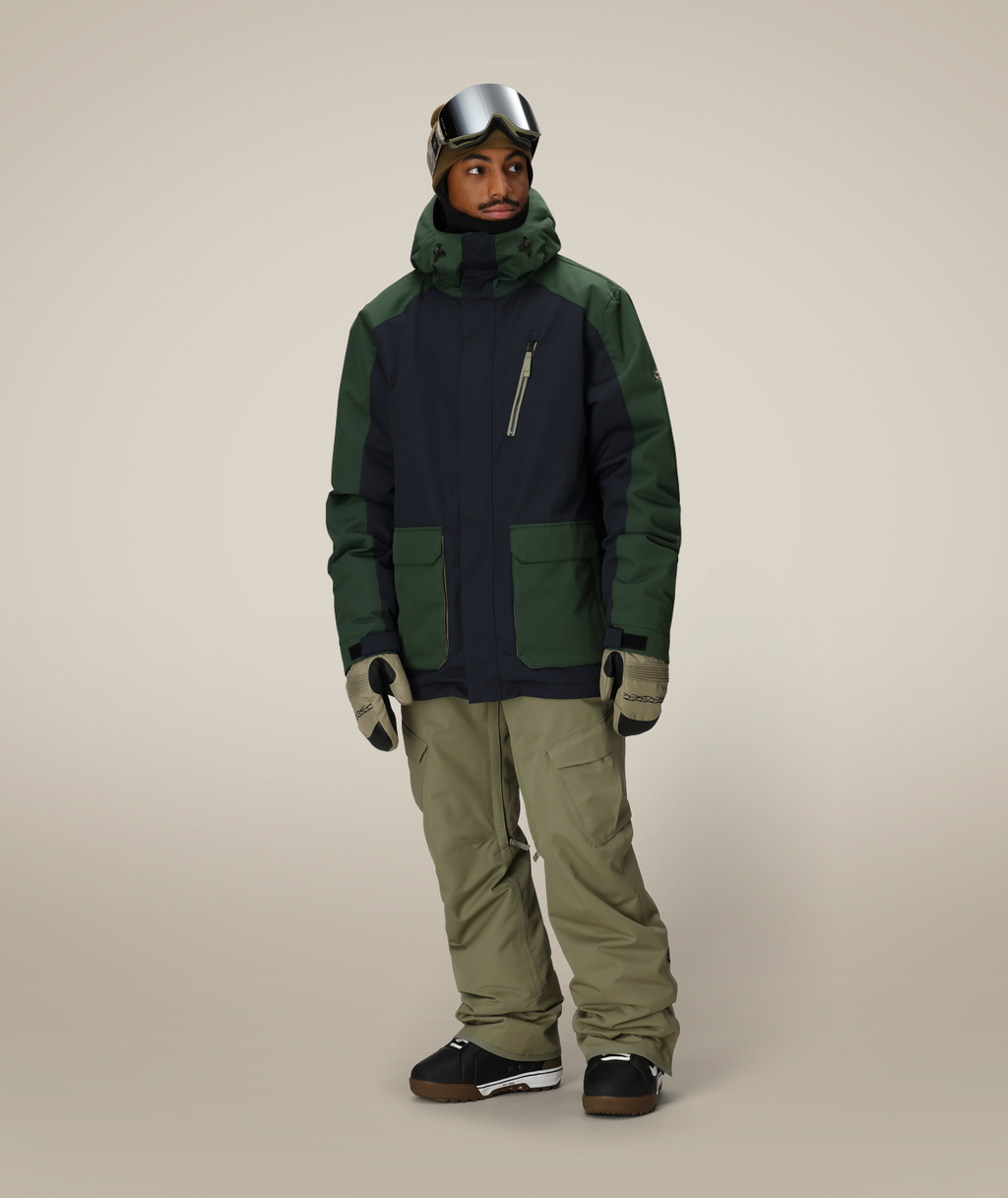 MENS NIGHTLINE™ INSULATED  JACKET - NAVY COLORBLOCK