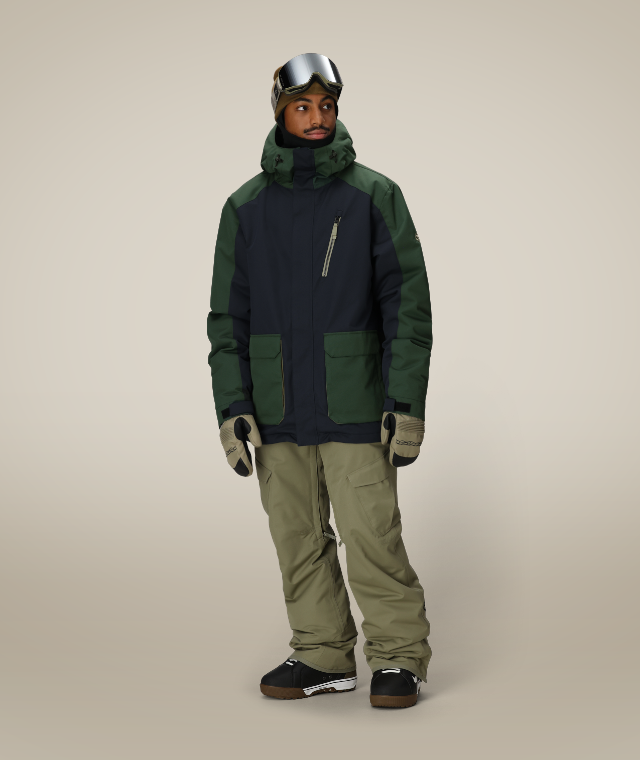 MENS NIGHTLINE™ INSULATED  JACKET - NAVY COLORBLOCK