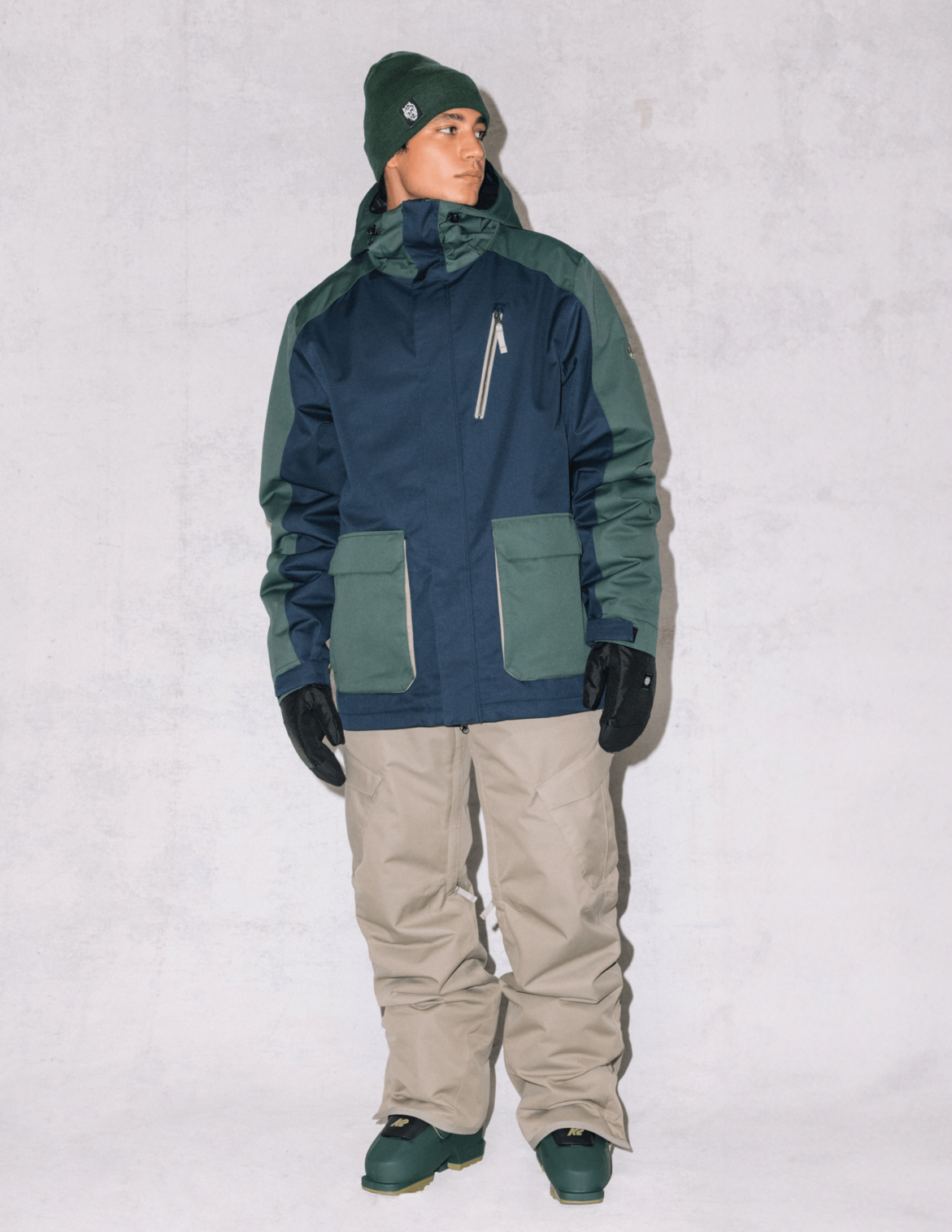 MENS NIGHTLINE™ INSULATED  JACKET - NAVY COLORBLOCK