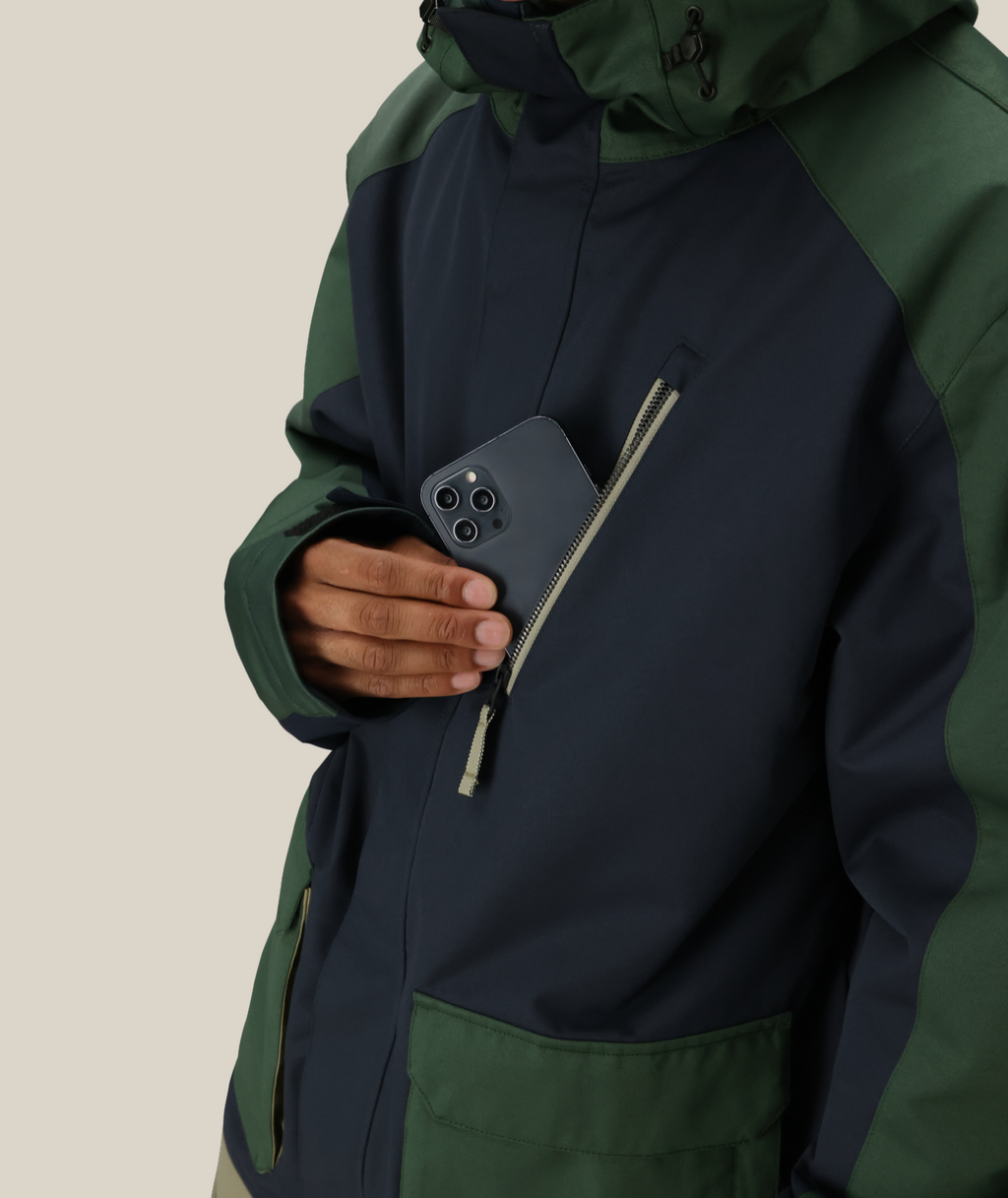 MENS NIGHTLINE™ INSULATED  JACKET - NAVY COLORBLOCK