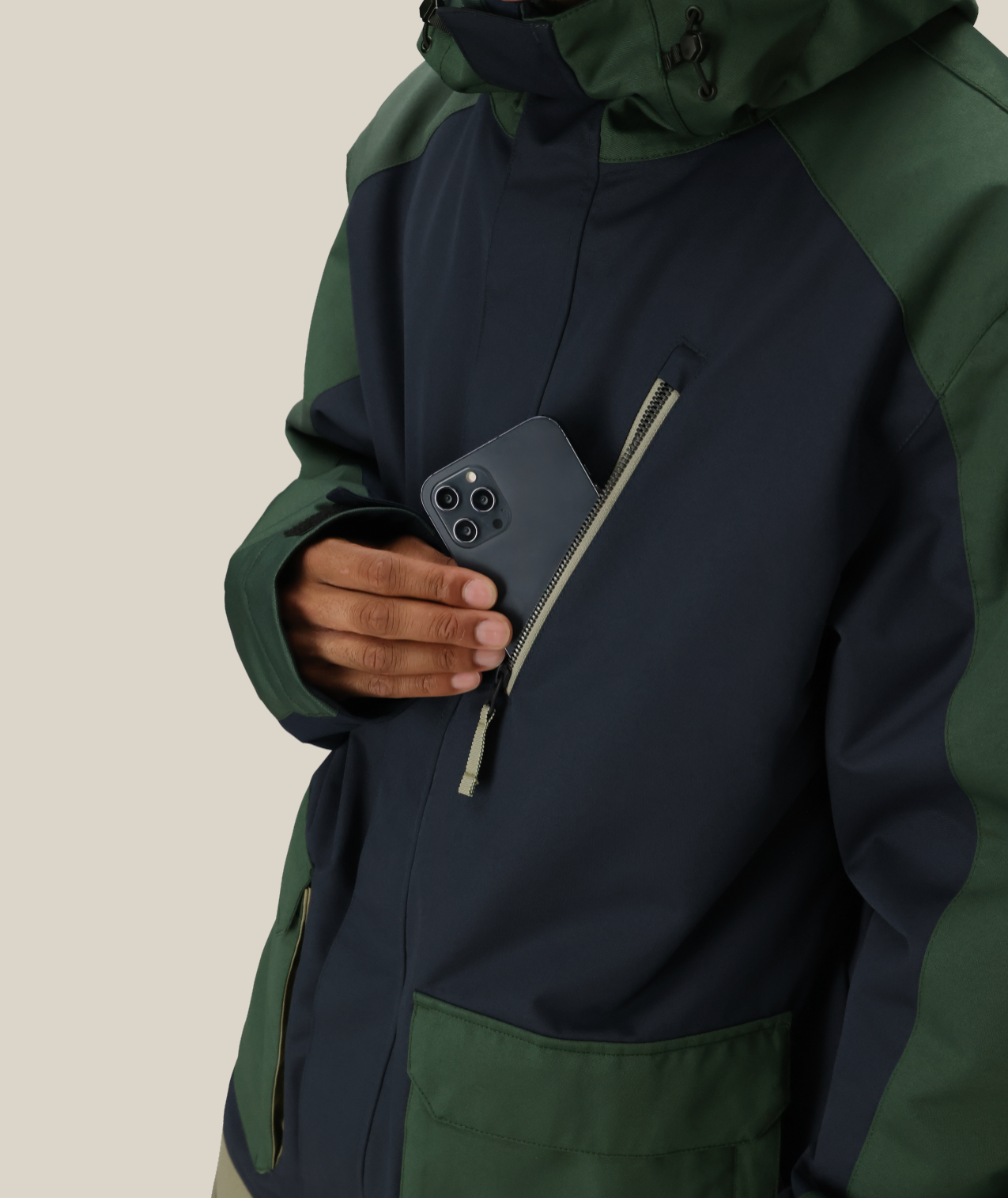 MENS NIGHTLINE™ INSULATED  JACKET - NAVY COLORBLOCK