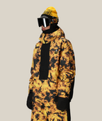 MENS 686 SUBLIME SHELL ANORAK - SUBLIME ORANGE TIE DYE