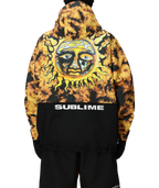 MENS 686 SUBLIME SHELL ANORAK - SUBLIME ORANGE TIE DYE