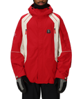 MENS 2002 X3 SHELL JACKET - TRUE RED COLORBLOCK